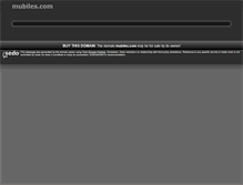 Tablet Screenshot of mubiles.com